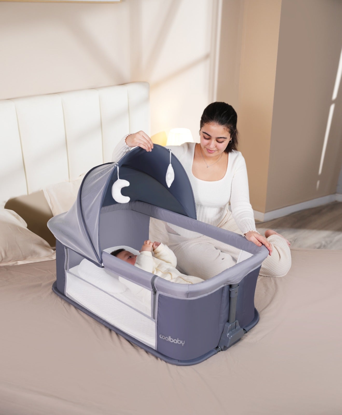 Cool Baby Electiric Glider Co Sleeper Bassinet